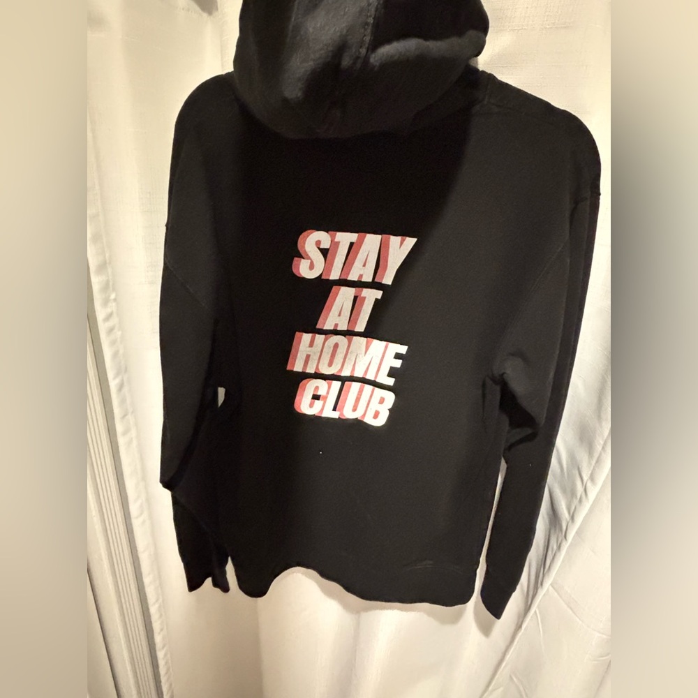 Stay at home club hoodie